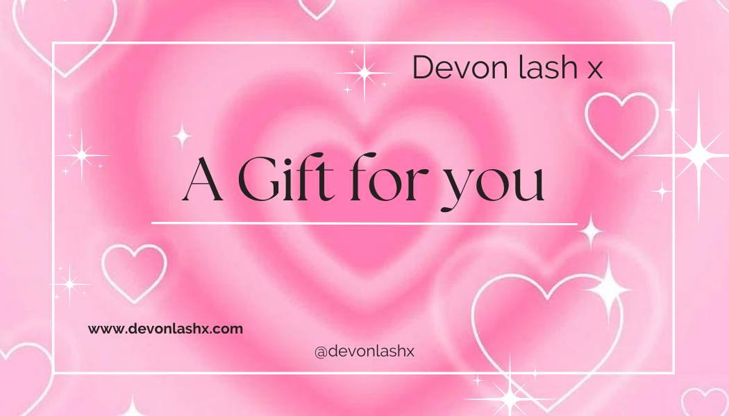 Devon lash x gift cards