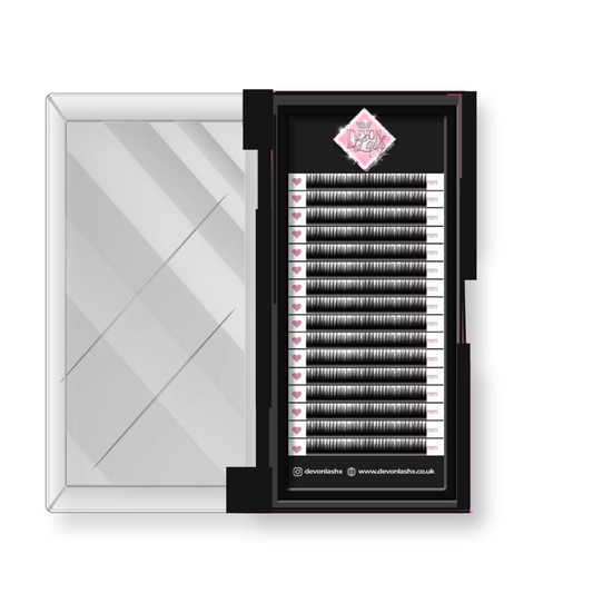 Russian volume L curls mixed tray