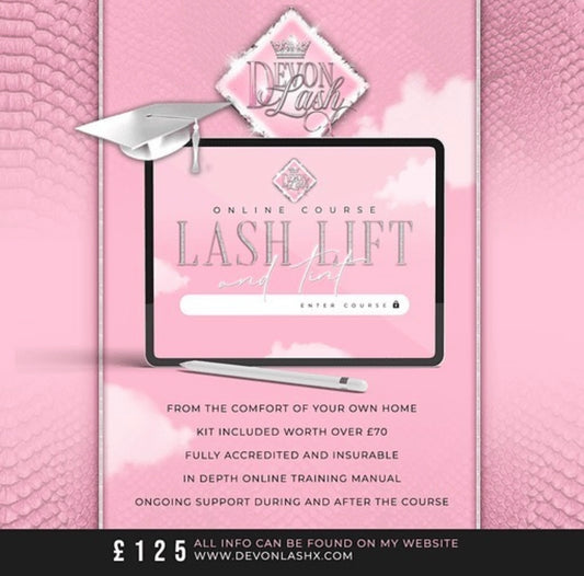 Lash lift and tint online