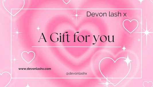 Devon lash x gift cards