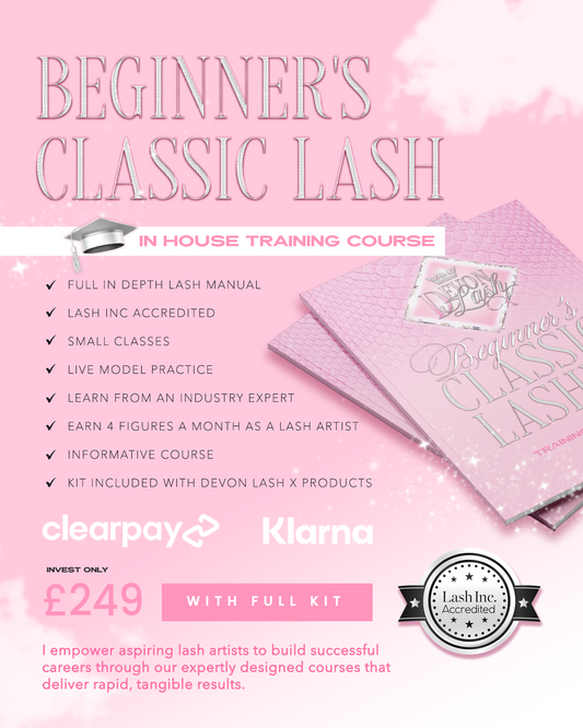 Beginners Classic lash course