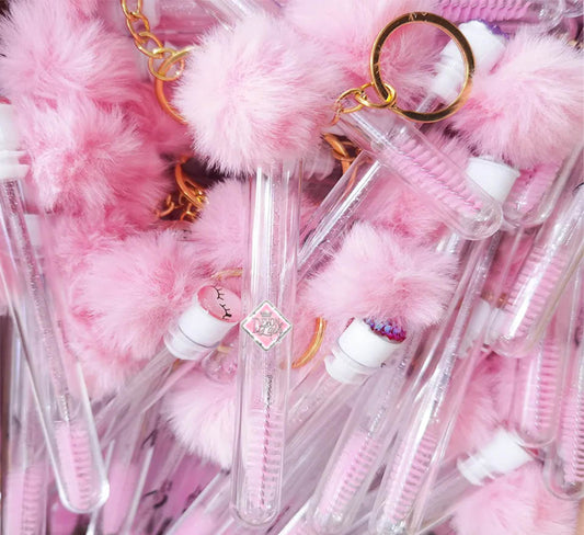 Lash wand key chain