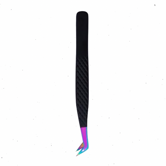 Fibre tip Matt black volume boot tweezer